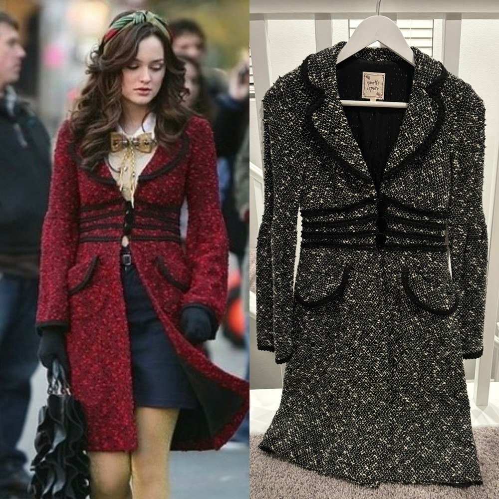 aso blair waldorf gossip girl nanette lepore coat